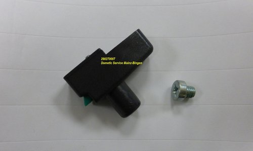 Türverriegelung Dometic Electrolux Kühlschrank kpl. schwarz grau RM